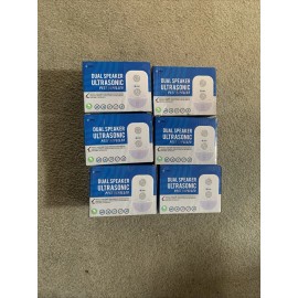 Ultimax Lot Of 6 Dual Speaker Ultrasonic Pest Repeller With Nightlight Light 120V