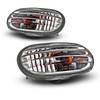 AmeriLite for 1997-2002 Mitsubishi Mirage LS/DE Coupe Sedan Chrome Side