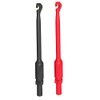 2pcs Black and Red Automotive Wire Piercing Probes Clip Test