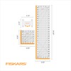 Fiskars 3-Piece Ruler & Connector Set, 6.5"x6.5" and 6.5"x24.5" Rulers,