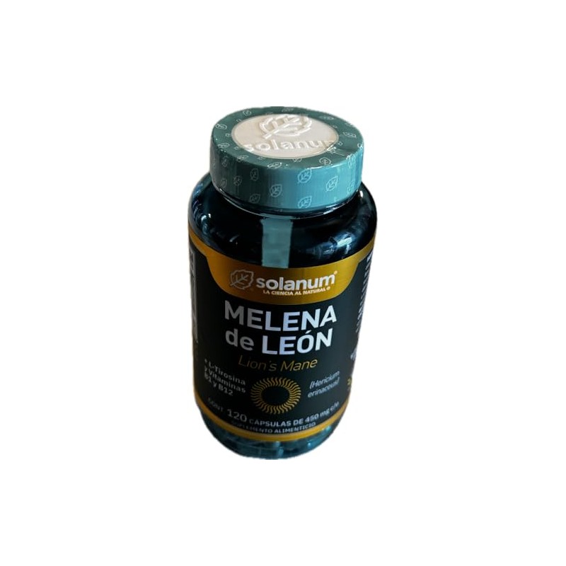 Solanum Melena de Leon con L-Tirosina y vitaminas 450 mg.