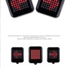 Cycling Tail Lamp LED Turn Light Full Intelligent Sensing Autobrake