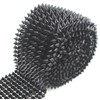 Decorative Spike Stud Trim Mesh, 1 Yard Plastic Flatback Roll,