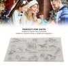 6pcs Clear Stamps Innovative Decorative Flower TPR Clear Stamps for