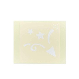 Cracker Stencils (Sticker Type) / Party Musical Instruments (30 Pieces)