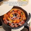 tieedhfu Air Fryer BBQ Skewer Stand Stainless Steel Rack For