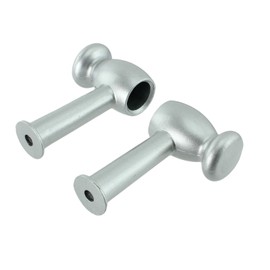 Spares2go 'Cut to Size' Towel Rail/Door Handle for New World Oven Cookers (Silver)