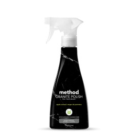 Method Granite Polish, Apple Orchard, Polishes and Shines Granite, Marble and Sealed Stone Surfaces, 14 oz Spray Bottle (Pack of 1)