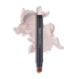 Melsintern Rose Pink Dual Ended Eyeshadow Stick 12 Colors Matte and Shimmer Waterproof Long Lasting Creamy Eyeshadow Pencil for Smokey Eye Natural Everyday Makeup