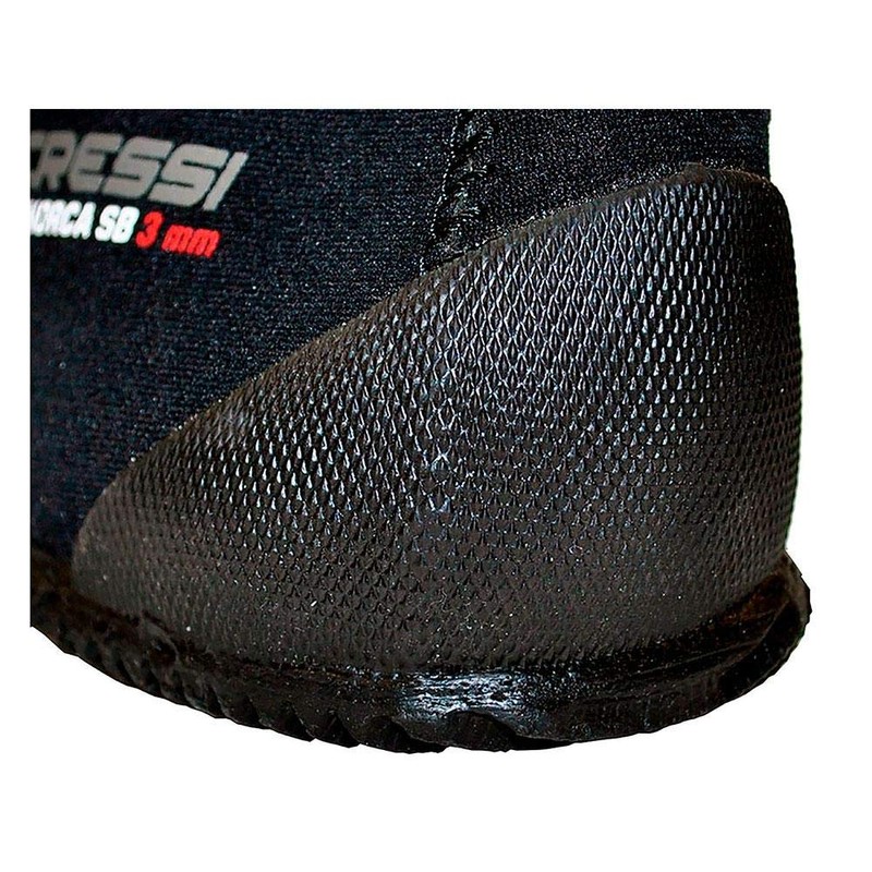 CRESSI Zapato Acuativo Minorca Neopreno 3mm, Negro/Negro, 13