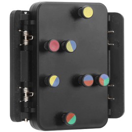 Fayelume Ukulele Chord Presser, 6 Color Ukulele Chord Trainer, Chord Playing Attachment Suitable for 23 Inch and 26 Inch Ukulele Assisted Learning Tools