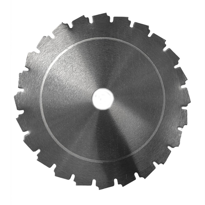 3-Pack 8"-24T Chisel Tooth Blades for Brush Cutter, Trimmer, Weed