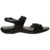 SAS Nudu Adjustable Comfort Sandal Midnight 8 WW - Double