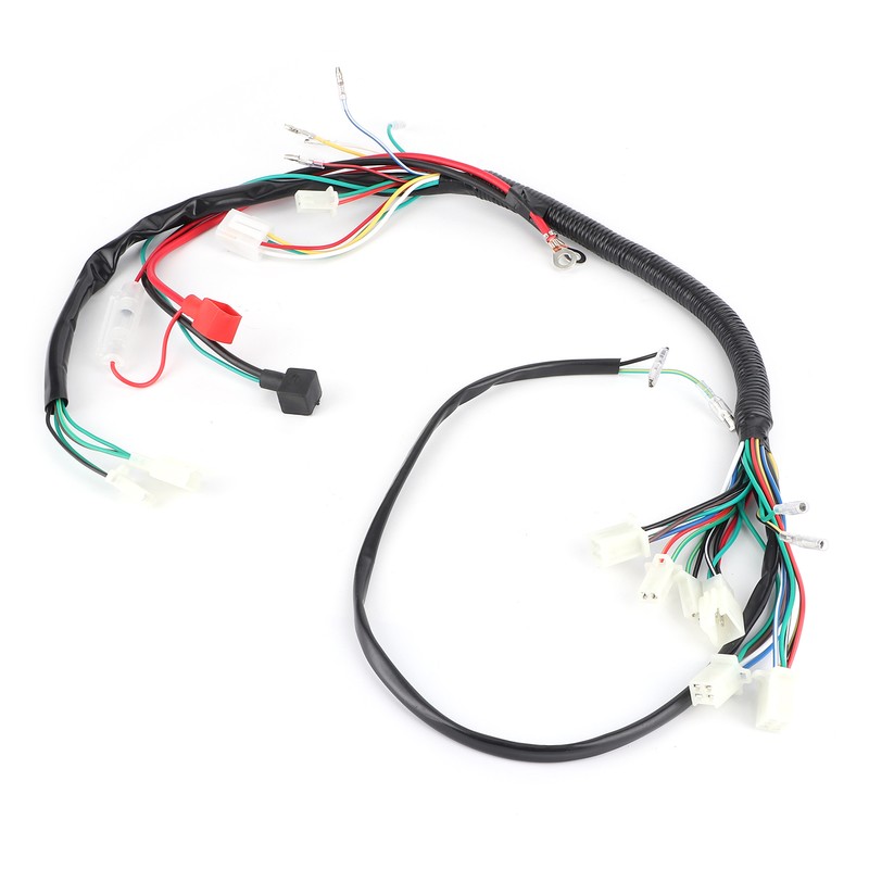 Electric Start Wiring Harness Loom Fit for PIT Trail Quad