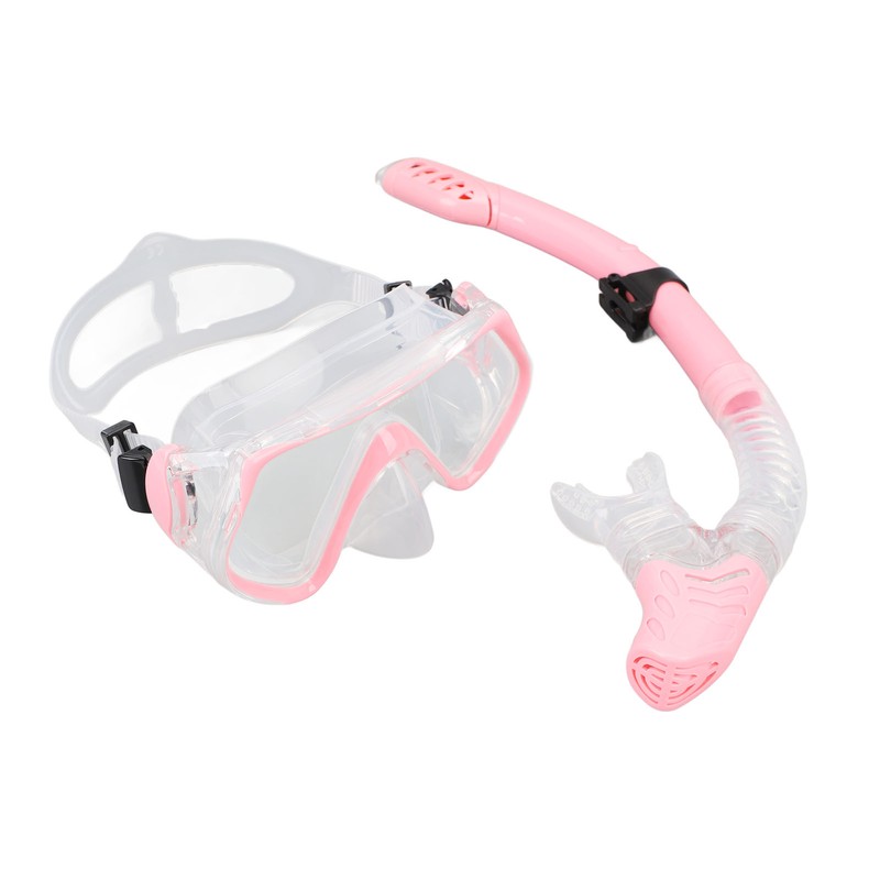 Diving Goggles Silicone Glass Plastic Ultra Clear Comfortable Adjustable Diving