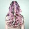 HINZIC 104pcs 4 Sets Colorful Hair Wrap String for Braids,