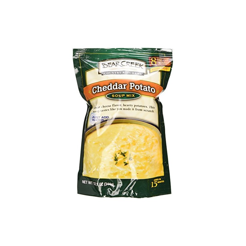 Bear Creek Country Kitchen Cheddar Potato Soup Mix (Pack of