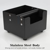 Espresso Knock Box, Stainless Steel Coffee Bag Container, With Steel