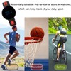 Smart Bracelet Wristband Waterproof Fitness Sleep Heart Rate Recorder (Black