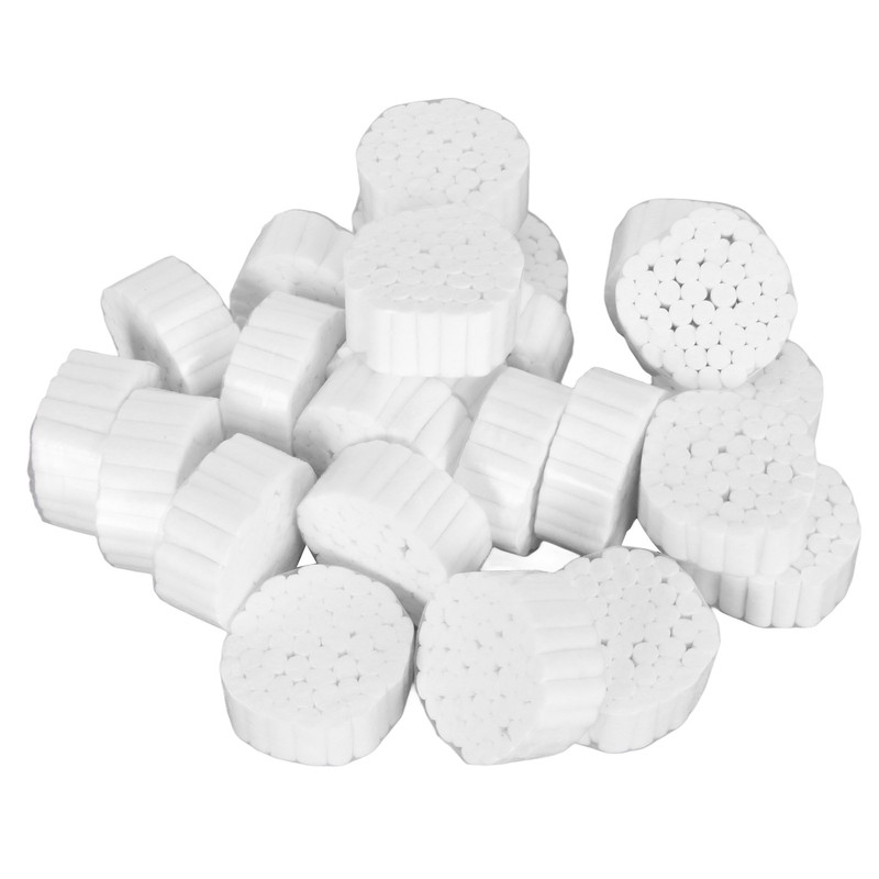 1000Pcs Dental Cotton Rolls Proper Size Highly Absorbent Shape Keep