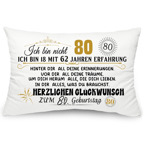 Yufansd Gift for 80th Birthday Women 80th Birthday Man Duvet