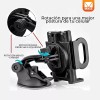 Maíz Soporte Base Celular Holder Auto Carro Tablero Ventosa 360