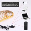 KXZM DC 5V USB COB Orange LED Strip Light USB