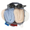 Nvatorfox Haundry Mesh Shower Caddy Tote Hanging Portable Toiletry Bag