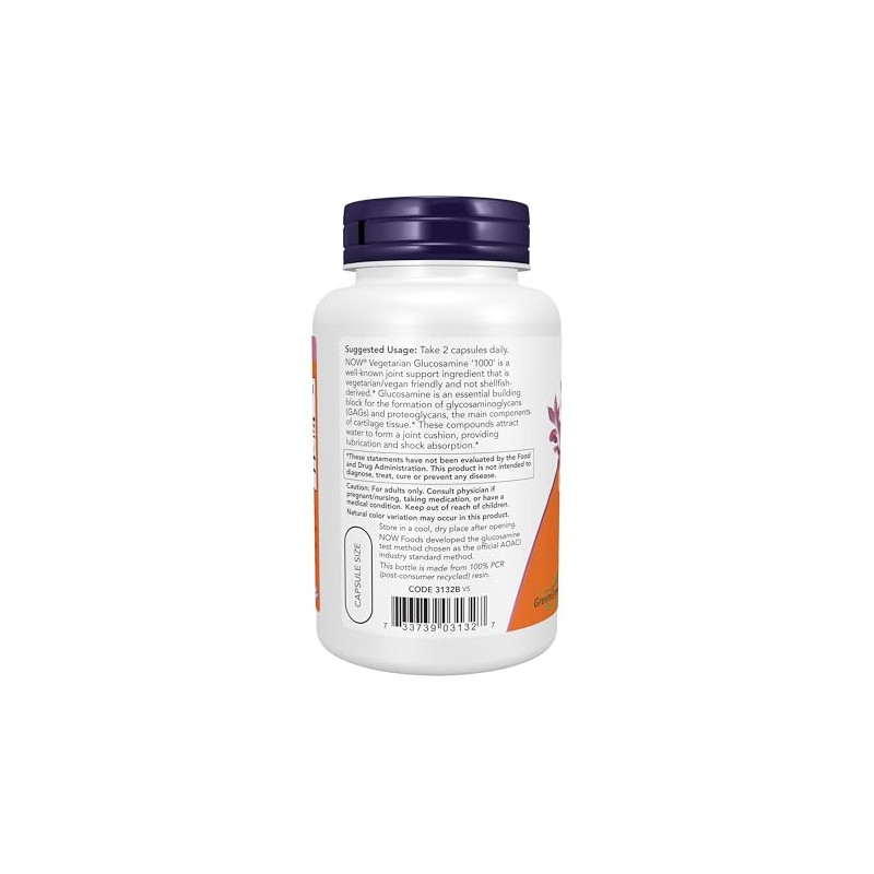 NOW Glucosamine '1000' Vegetarian,90 Veg Capsules