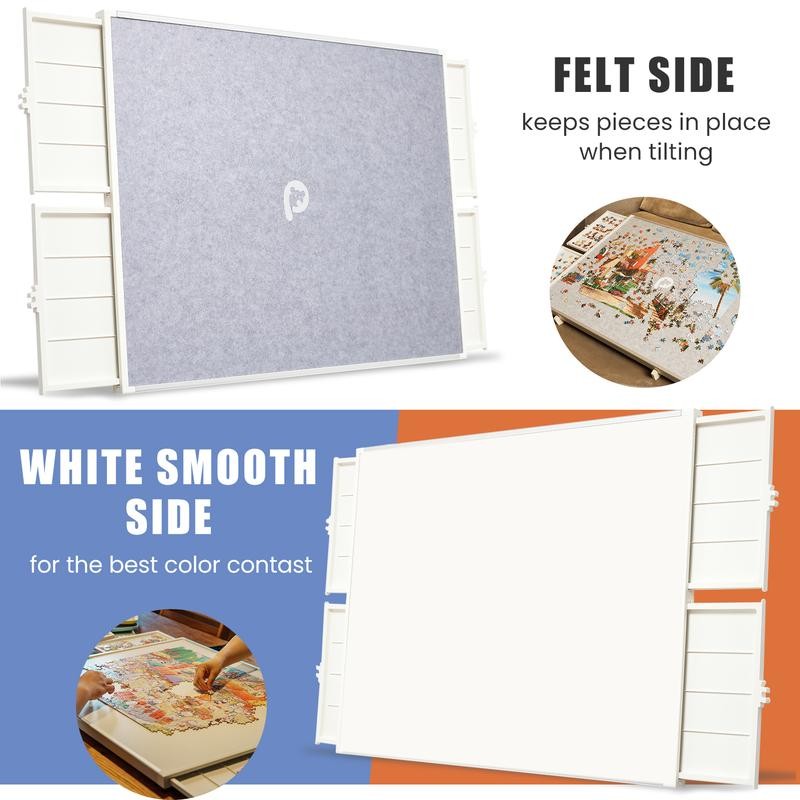 PITAPITA 1000pc Rotating Puzzle Board with Drawers and Cover, 1500