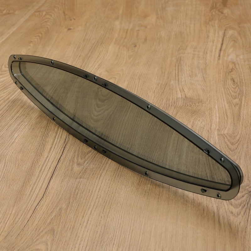 HECASA Boat Portlight Porthole 23-1/4" X 5" X 1-1/8"(590mm X