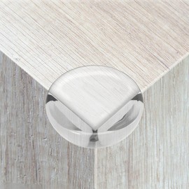 Moonybaby Baby Proofing Corner Protectors for Kids and Baby, Pack of 12, Thick Table Furniture Edge Protectors, Strong Adhesion, Corner Guard & Edge Safety Bumpers, Transparent Acrylic Tape