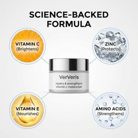 Vitamin C Moisturizer | Antioxidant Hydrating Face Cream | 1.5 oz