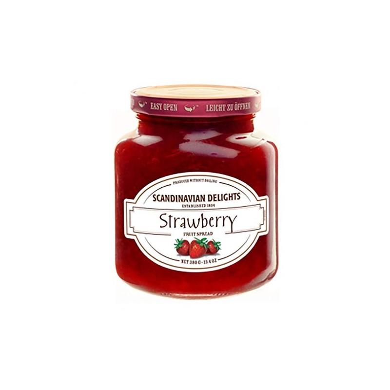 Elki's Gourmet Scandinavian Delights Preserves, Strawberry, 13.4 Ounce