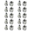 Neeseelily 10PCS JIC-04 Cap and Plug Set 1/4" 0304-C-04 2408-04