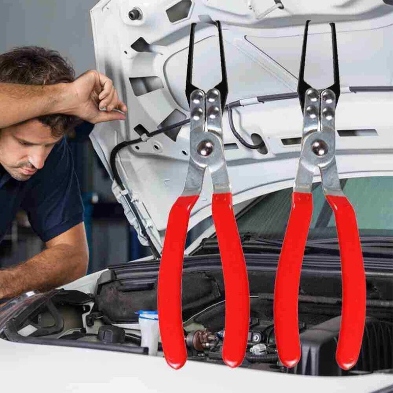 2PCS Automotive Relay Clamp Fuse Puller Car Vehicle Remover Pliers