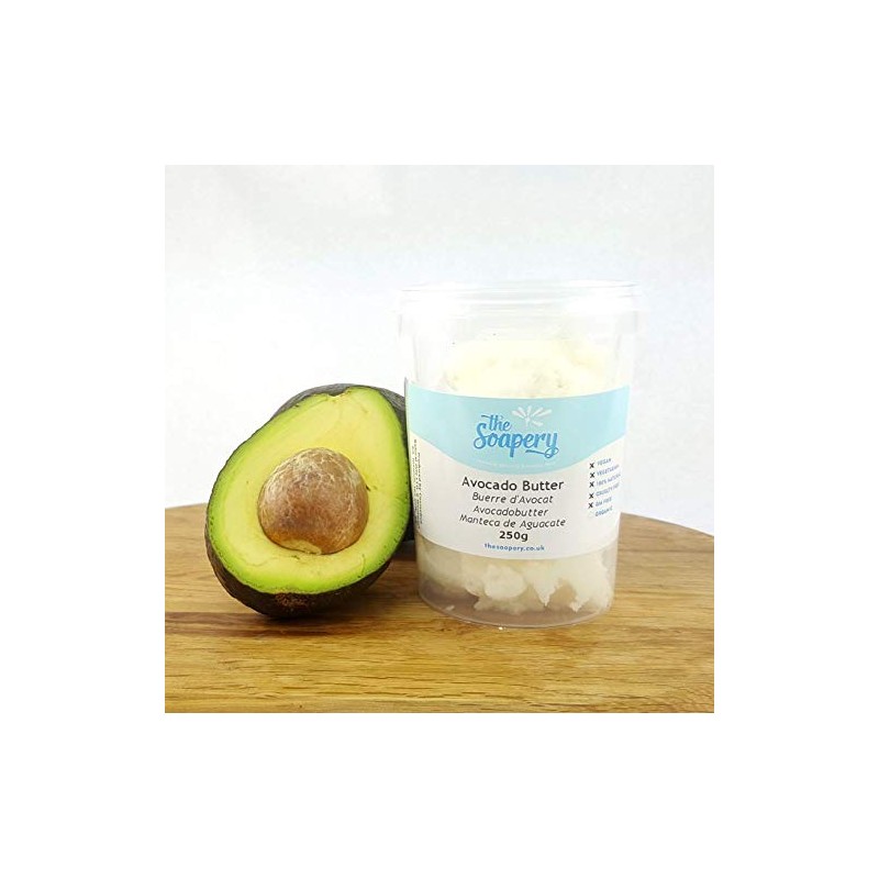 Avocado Butter 250g - 100% Natural Ingredient for Soap, Skin