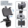 Hovom Rear View Mirror Phone Holder for Car, Clip-On Cell