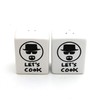 Let's Cook Breaking Bad Parody Salt and Pepper Shaker Set