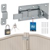 KOTARBAU® Universal Lock Bolt Steel Bolt with Padlock 50 x