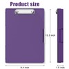 Hongri Clipboard with Storage, Folder Nursing Clipboards Side Opening, Heavy