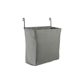 Metaltex Textile Bag, Cotton, Grey, 24x9x21 cm