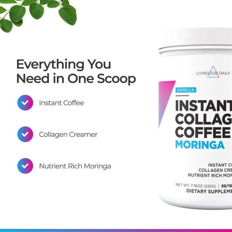 Livingood Daily Café Instantáneo Livingood Con Colágeno 340