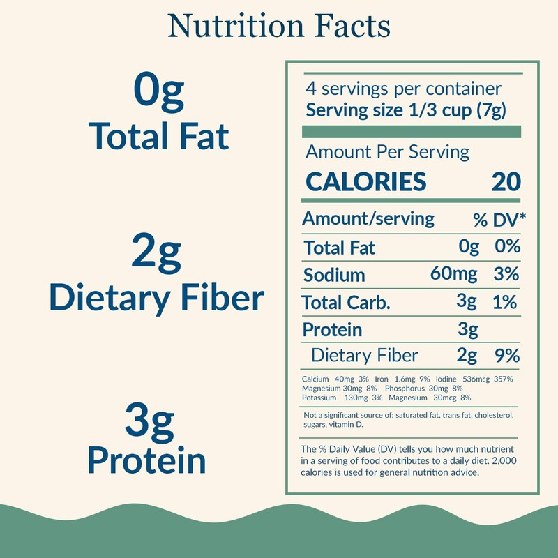 Maine Coast Sea Vegetables Laver Whole Leaf | Organic Dried