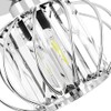 FRIDEKO HOME FRIDEKO HOME Mini Crystal Ceiling Lamp Chrome, Modern