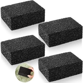 4 Pcs Sweater Pill Remover Fuzz Defuzzer Remover Stone Lint Remover Tools for Sweater Pilling Removal Fuzz Lint Remover, Black, 3.9 x 2.8 x 1.6 Inch