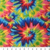 Comfy Flannel Rainbow Tie Dye Fabric Sold by The Yard