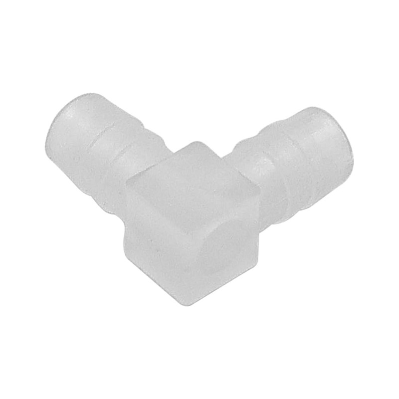 Tiardey 10 Pack 90 Degree Angle Plastic Same Barb Connector