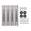 BURG-WÄCHTER Mounting Kit for Fence Post Boxes, Made in Germany,
