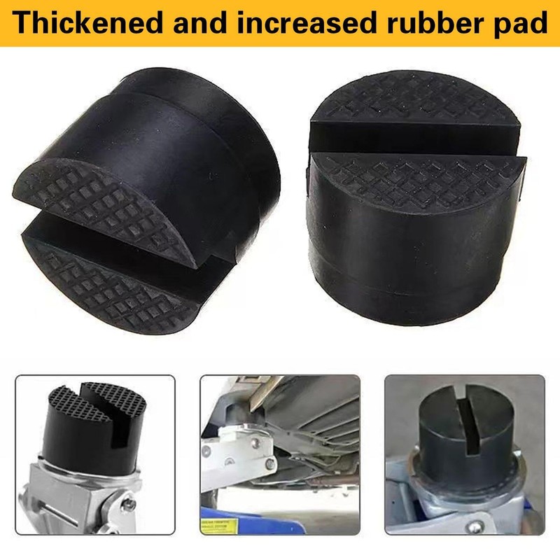VBRHFRIF 3Pcs Jack Rubber Pads, Car Jack, Trolley Jack And